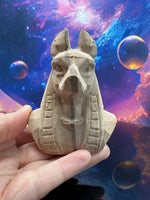 Load image into Gallery viewer, Anubis Sandstone Carving
