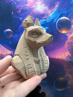 Load image into Gallery viewer, Anubis Sandstone Carving
