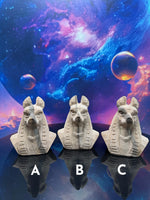 Load image into Gallery viewer, Anubis Sandstone Carving
