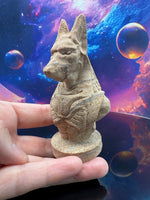 Load image into Gallery viewer, Anubis Sandstone Carving
