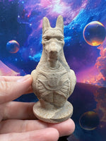 Load image into Gallery viewer, Anubis Sandstone Carving
