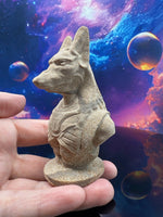 Load image into Gallery viewer, Anubis Sandstone Carving

