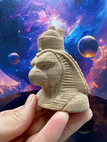 Load image into Gallery viewer, Horus Egyptian Sandstone Carving
