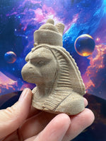 Load image into Gallery viewer, Horus Egyptian Sandstone Carving
