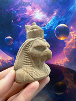Load image into Gallery viewer, Horus Egyptian Sandstone Carving
