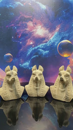 Load and play video in Gallery viewer, Anubis Sandstone Carving
