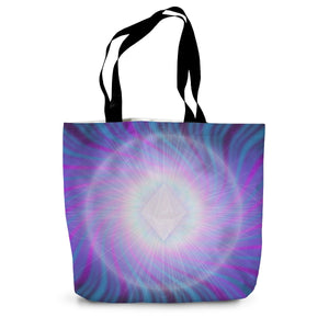 Violet Flame of the One True Heart - Canvas Tote Bag