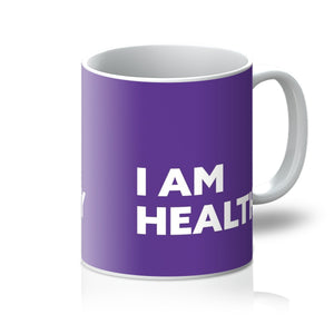 I AM Healthy - Cadbury Purple Mug