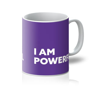 I AM Powerful - Cadbury Purple Mug