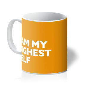 I AM My Highest Self - Marigold Orange Mug