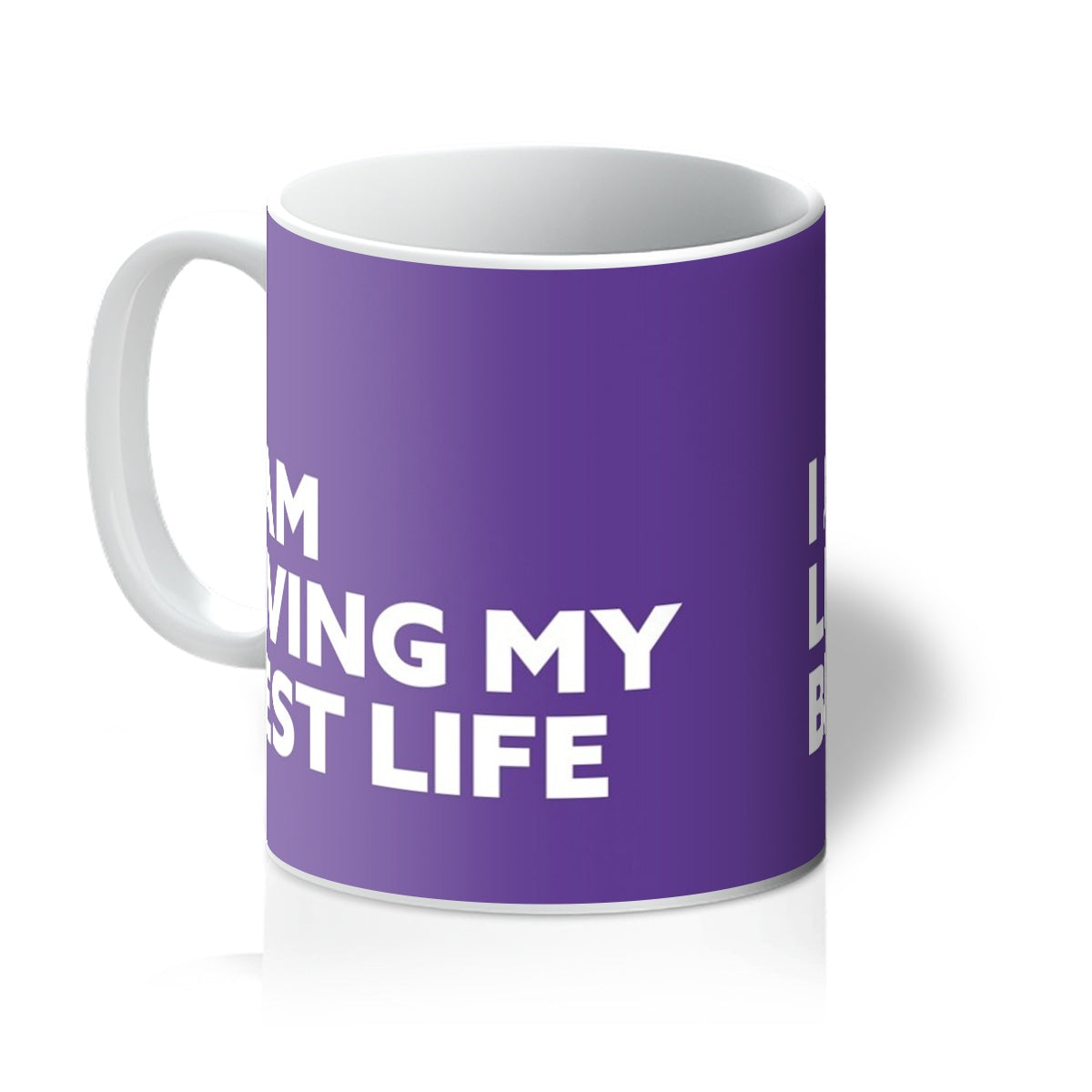 I AM Living My Best Life - Cadbury Purple Mug