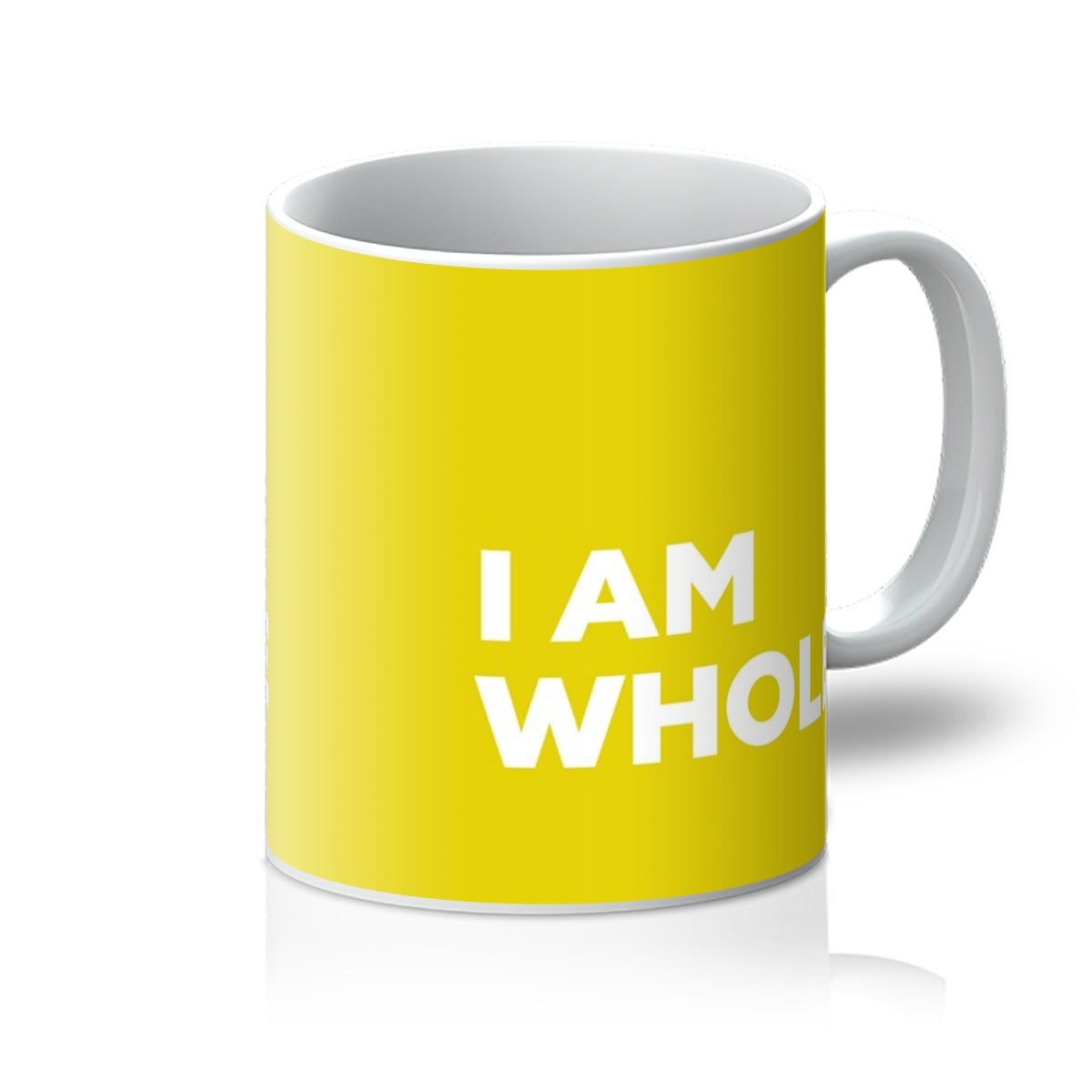 I AM Whole - Sunshine Yellow Mug