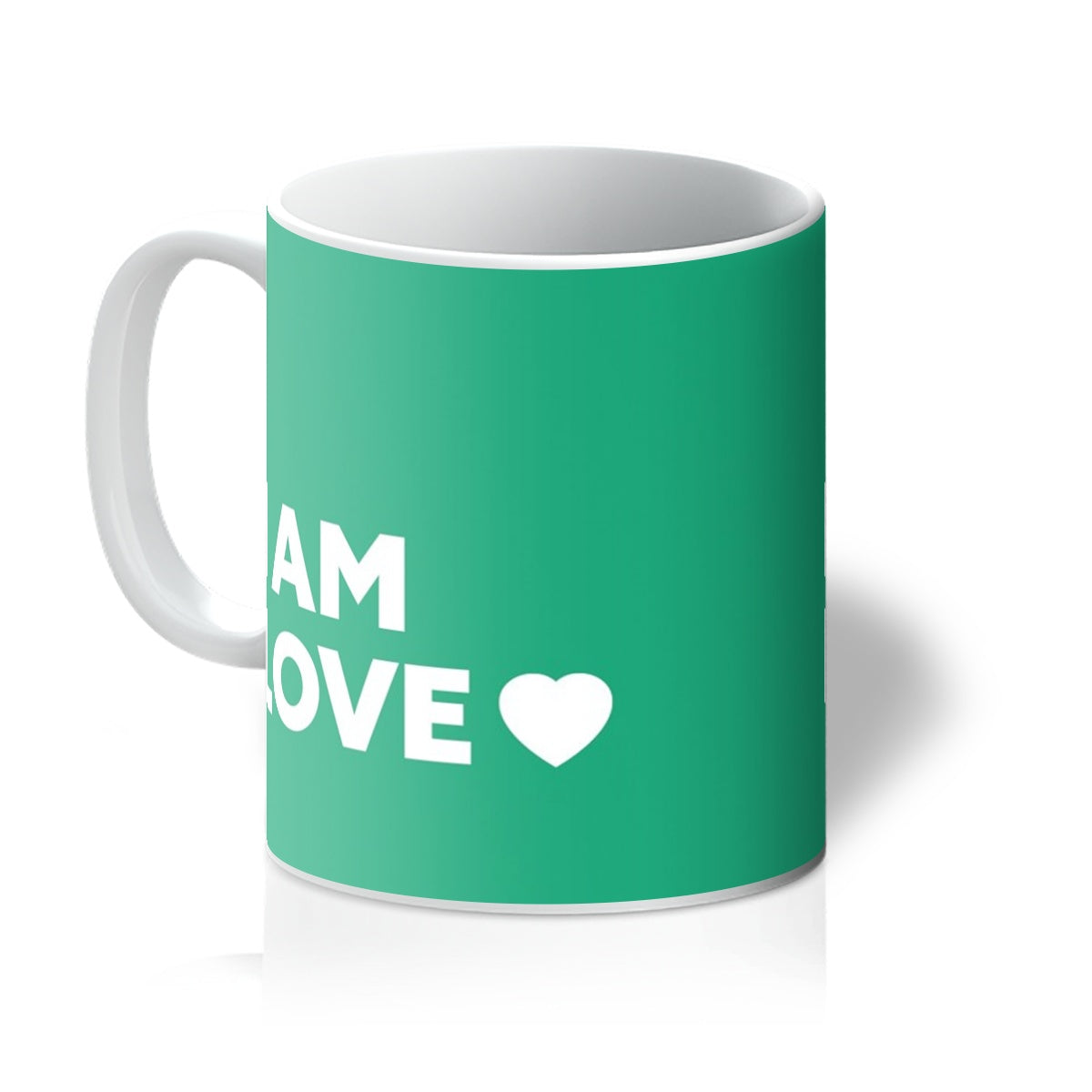 I AM Love - Emerald Mug