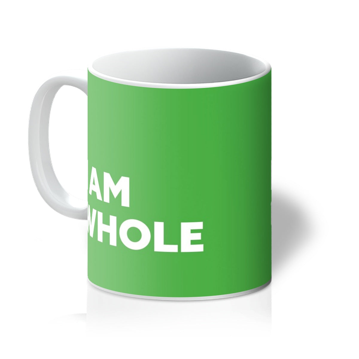 I AM Whole - Lime Green Mug