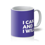 Load image into Gallery viewer, I Can and I Will - Purple Mug
