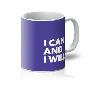 I Can and I Will - Purple Mug