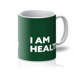 Load image into Gallery viewer, I AM Healthy - Forest Green Mug
