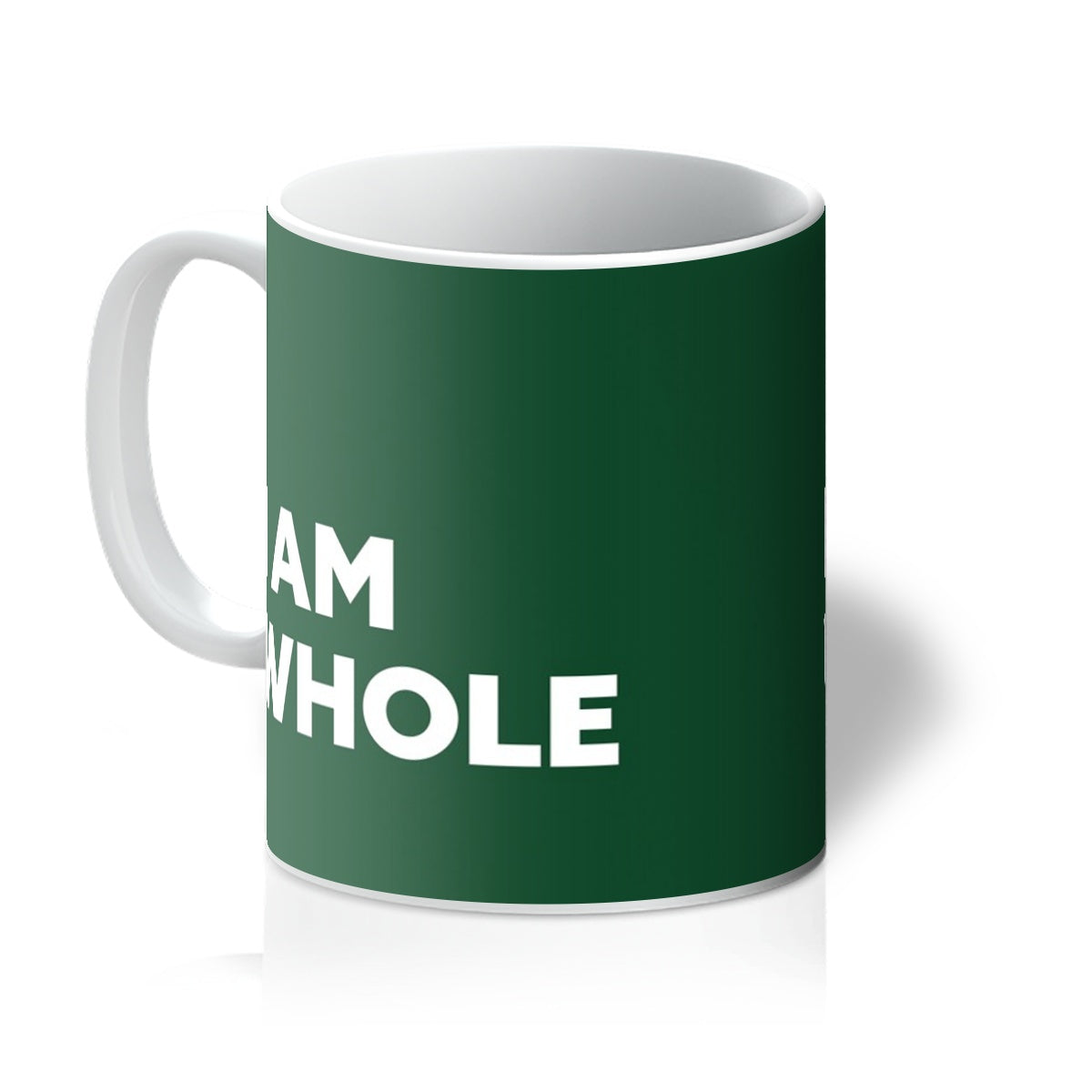 I AM Whole - Forest Green Mug