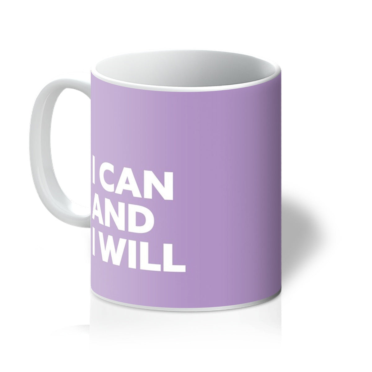 I Can and I Will - Lavender Purple Mug