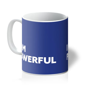 I AM Powerful - Royal Blue Mug