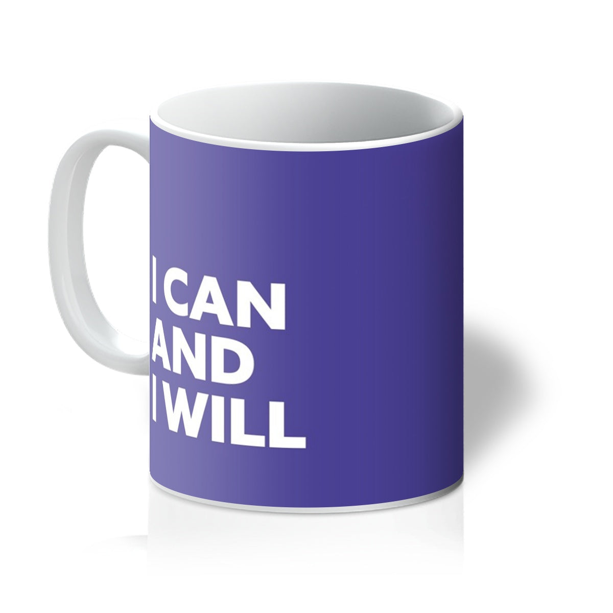 I Can and I Will - Purple Mug