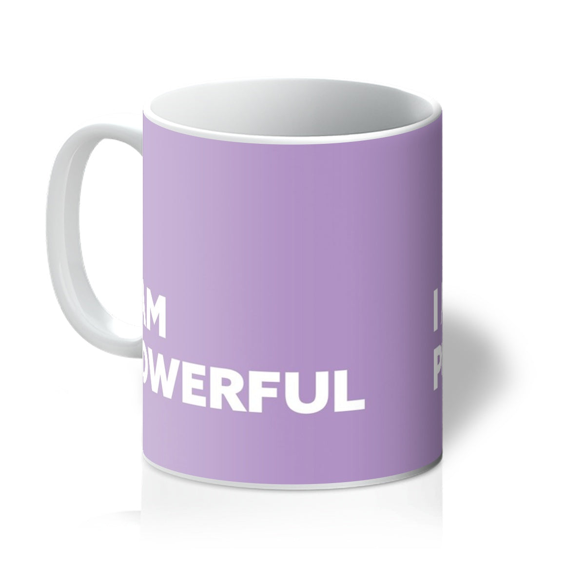 I AM Powerful - Lavender Purple Mug