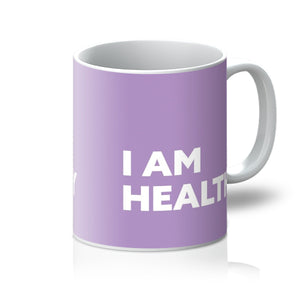 I AM Healthy - Lavender Purple Mug