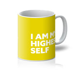 Load image into Gallery viewer, I AM My Highest Self - Sunshine Yellow Mug
