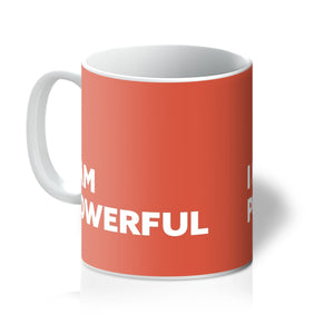 I AM Powerful - Coral Mug