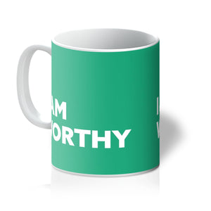 I AM Worthy - Emerald Mug