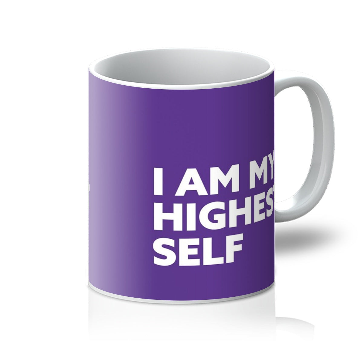 I AM My Highest Self - Cadbury Purple Mug