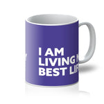 Load image into Gallery viewer, I AM Living My Best Life - Purple Mug
