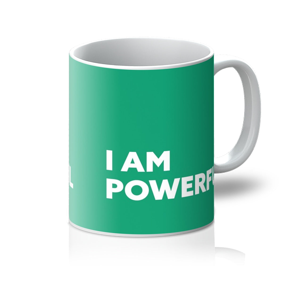 I AM Powerful - Emerald Mug