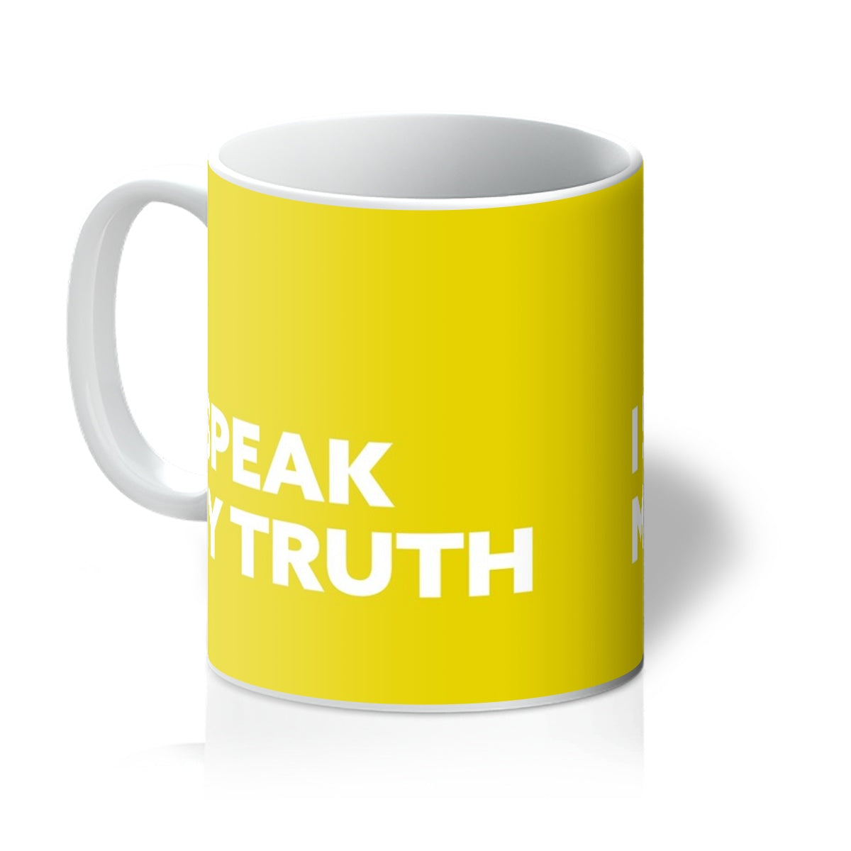 I Speak My Truth - Sunshine Yellow Mug