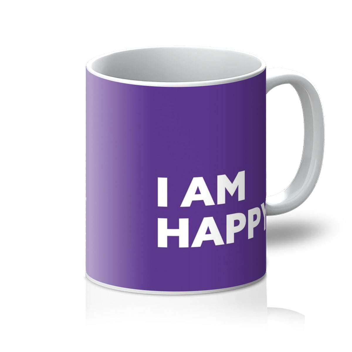 I AM Happy - Cadbury Purple Mug