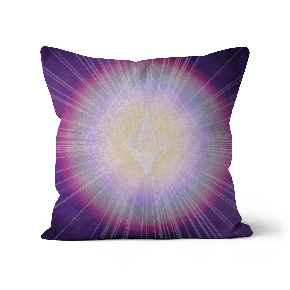 The Golden Rainbow Fire - Cushion