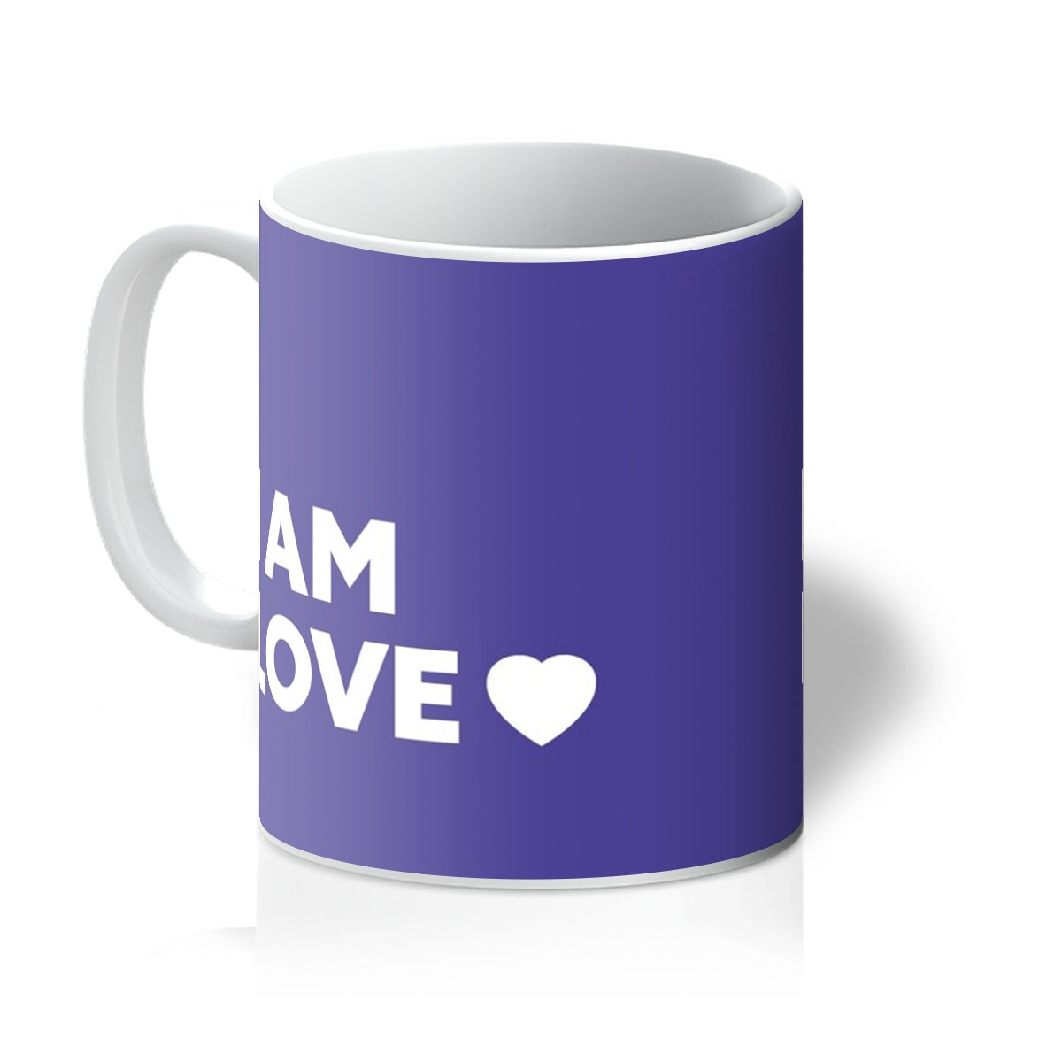 I AM Love - Purple Mug