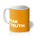 Load image into Gallery viewer, I Speak My Truth - Marigold Orange Mug
