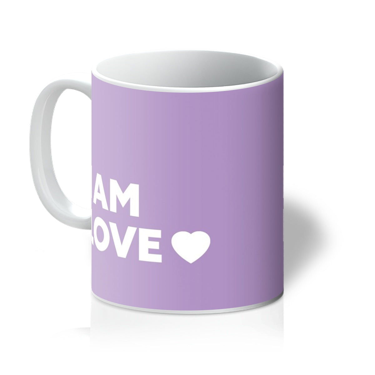 I AM Love - Lavender Purple Mug