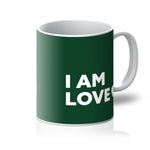 Load image into Gallery viewer, I AM Love - Forest Green Mug
