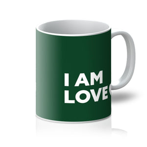 I AM Love - Forest Green Mug