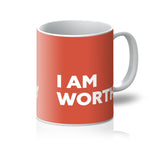 Load image into Gallery viewer, I AM Worthy - Coral Mug
