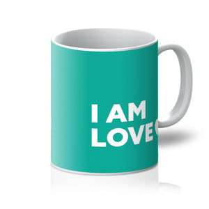 I AM Love - Teal Mug