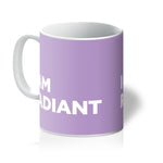 Load image into Gallery viewer, I AM Radiant - Lavender Purple Mug
