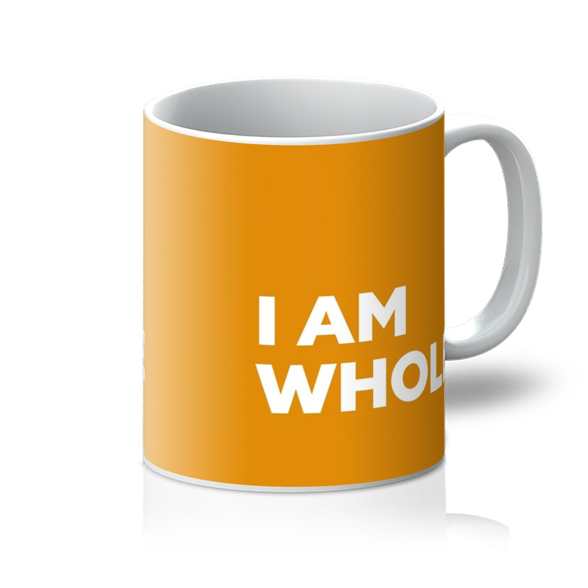 I AM Whole - Marigold Orange Mug