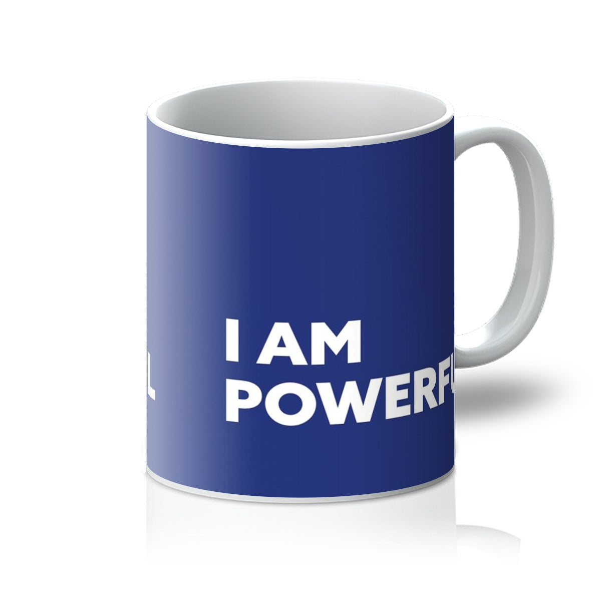 I AM Powerful - Royal Blue Mug