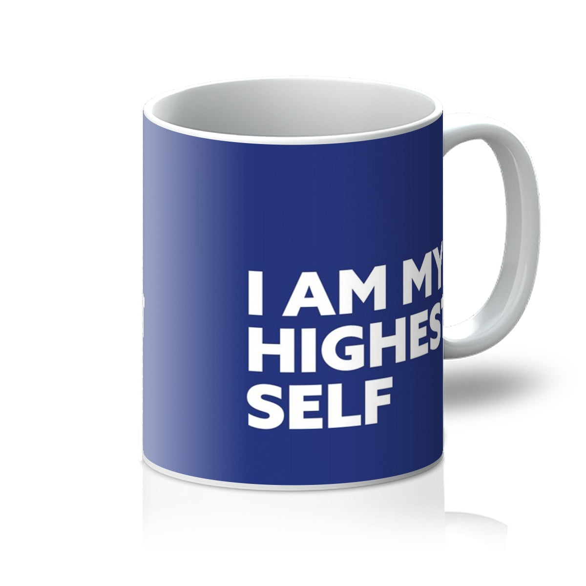 I AM My Highest Self - Royal Blue Mug