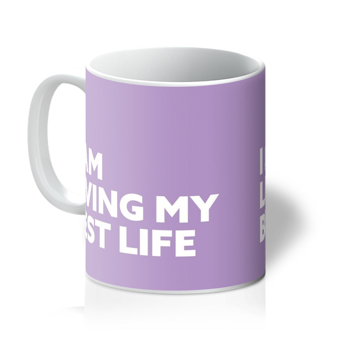 I AM Living My Best Life - Lavender Purple Mug