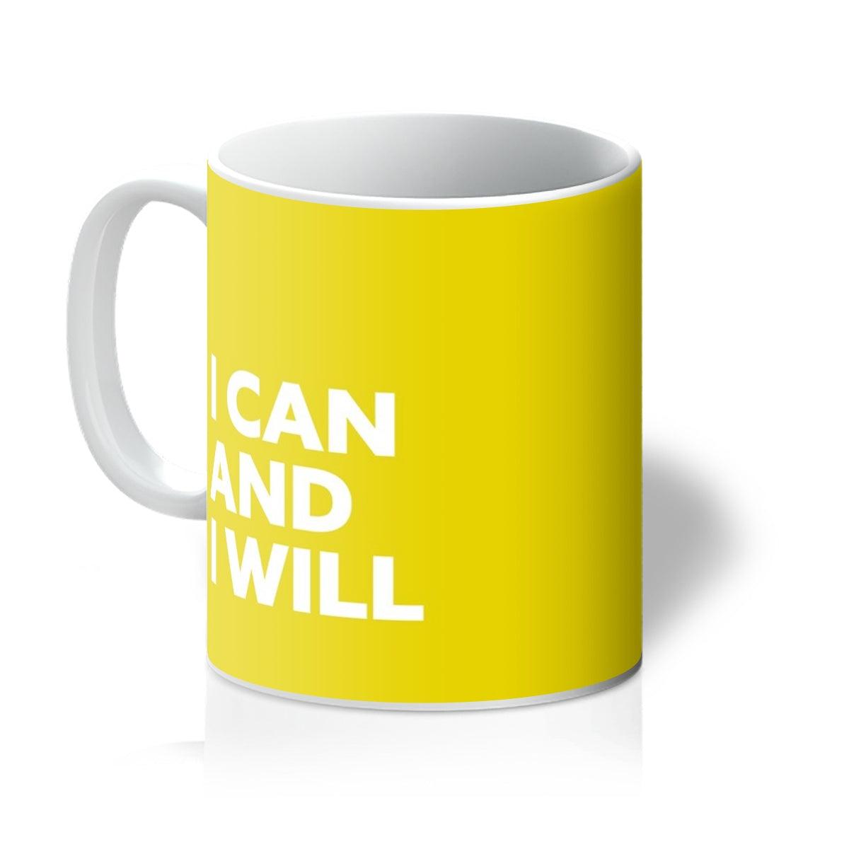 I Can and I Will - Sunshine Yellow Mug