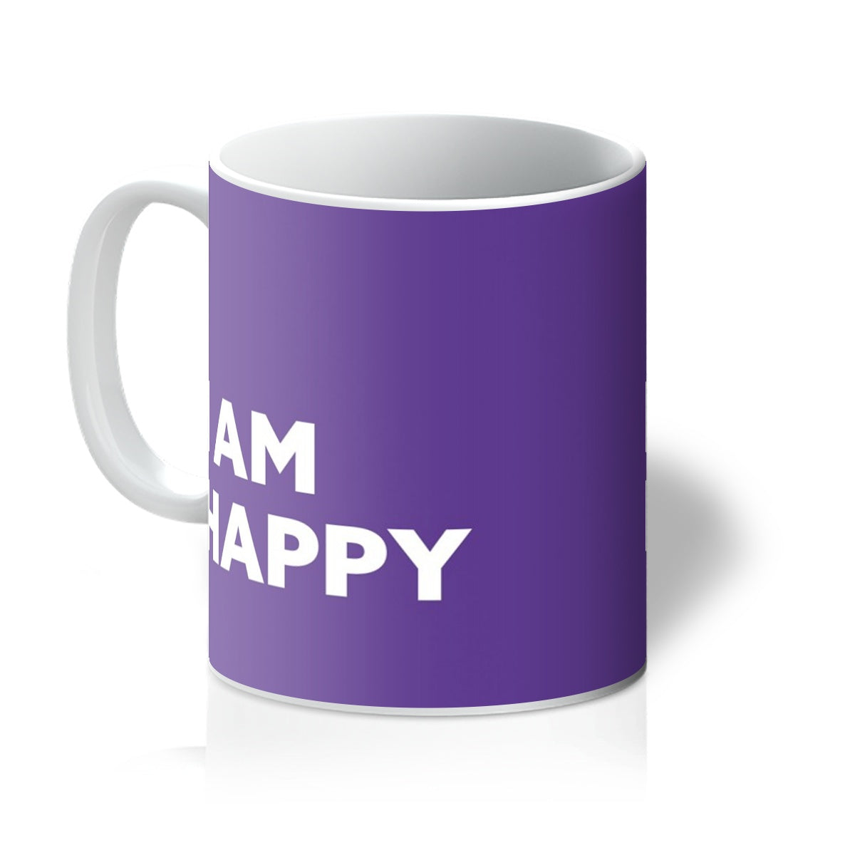 I AM Happy - Cadbury Purple Mug